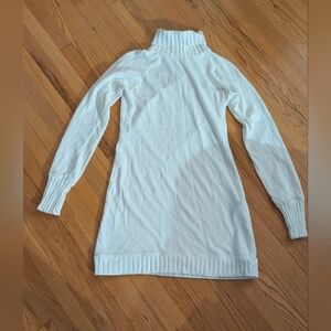 Zara Off-White Turtleneck Sweater